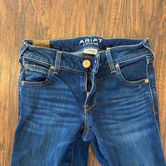 Ariat Dark Blue Flare Jeans - Picture 2 of 5